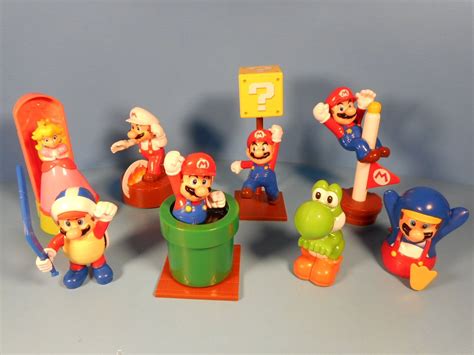 2014 SUPER MARIO SET OF 8 McDONALD'S HAPPY MEAL KID'S TOY'S VIDEO ...