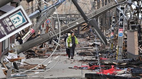 Wajima's tourist town devastated by Japan's strongest earthquake ...