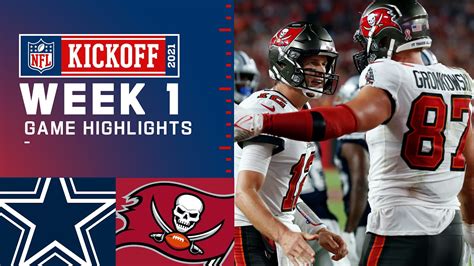 Dallas Cowboys vs. Tampa Bay Buccaneers | Week 1 2021 Game Highlights ...