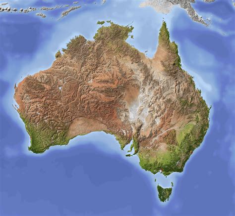 Map Australia