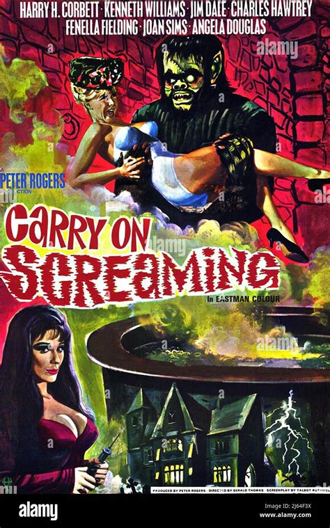 FILM POSTER, CARRY ON SCREAMING, 1966 Stock Photo - Alamy