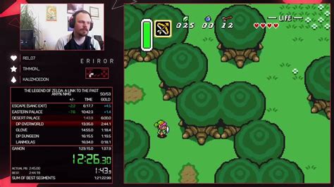 The Legend of Zelda: A Link to the Past Speedrun in 1:23:00 [March 2nd ...