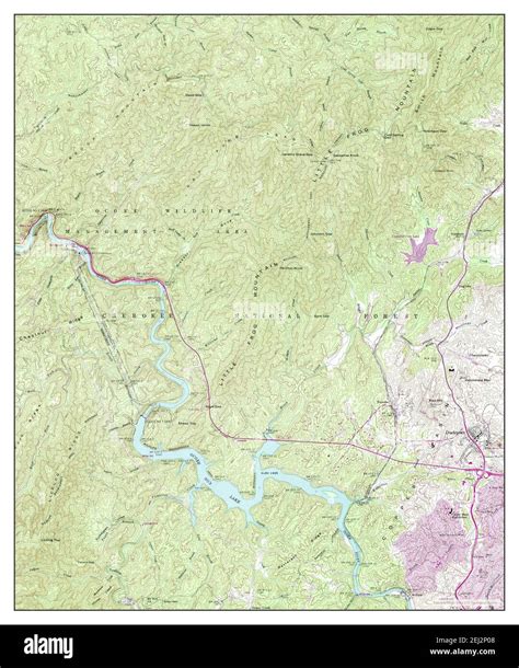 Ducktown, Tennessee, map 1957, 1:24000, United States of America by ...