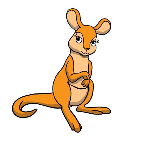 baby kangaroo clipart - Clip Art Library