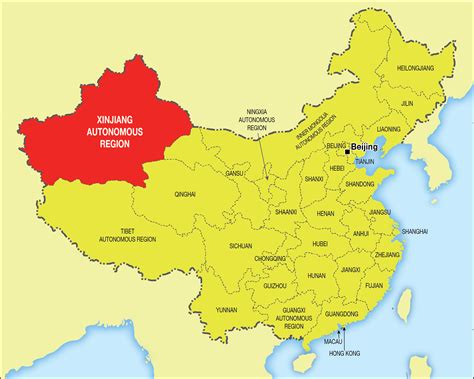 Xinjiang Maps, Tourist Map of Xinjiang-Silk Road Travel