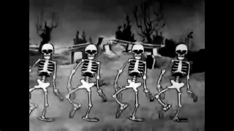 Spooky Scary Skeleton Dance - YouTube