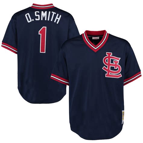 Ozzie Smith St. Louis Cardinals Mitchell & Ness 1994 Authentic ...