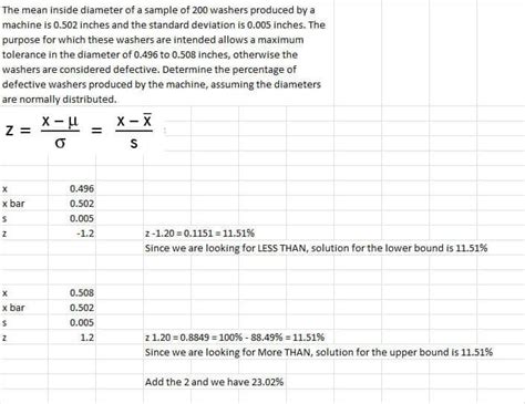 Z Score Table Excel Formula | Two Birds Home