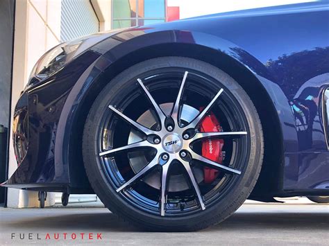 Kia Stinger Black TSW Sprint Wheel | Wheel Front