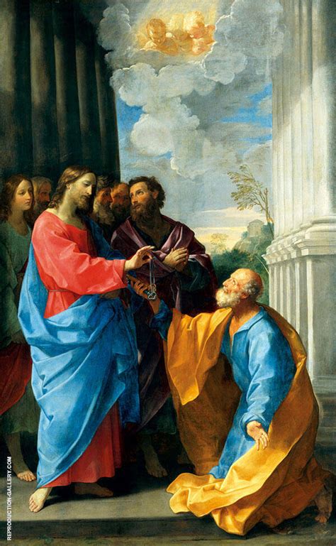 Christ Giving The Keys to St.Peter 1626 | Oil Painting Reproduction