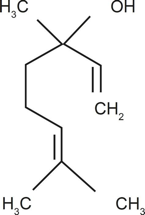 Linalool Structure