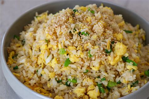 5 Minutes EASY Egg Fried Rice Recipe & Video - Seonkyoung Longest