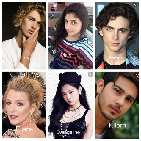 Red Queen dream cast (or what I thought the characters would look like ...