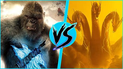 King Kong VS King Ghidorah | BATTLE ARENA | Godzilla vs Kong | DanCo VS ...