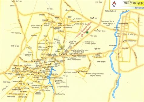 Gwalior Nagar Nigam Ward Map