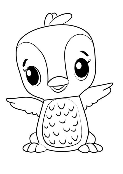 Hatchimal Coloring Pages Printable Coloring Pages