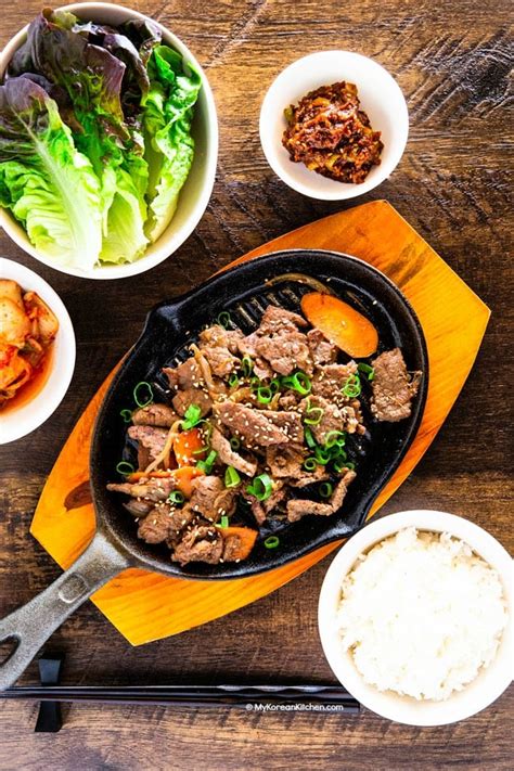 Bulgogi (Korean BBQ Beef) - My Korean Kitchen