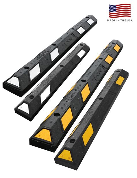 Parking Blocks + Wheel Stops + in Plastic & Rubber | Traffic Safety Store