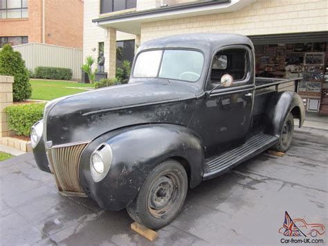 Ford Pickup: 1940 Ford Pickup For Sale In Australia