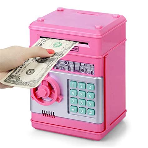 Piggy Bank for Girls 4-11 Years Old,Refasy Kids Safe Bank for Boys ...