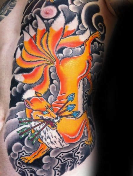 87 Kitsune Tattoo Designs for Men [2023 Inspiration Guide]