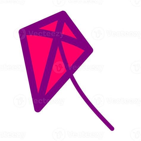 purple kite flying 37046876 PNG