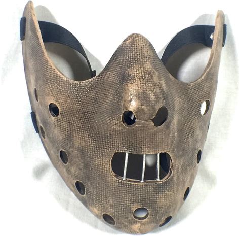 Silence of the Lambs Hannibal Lecter Mask Halloween Costume Party Masks ...