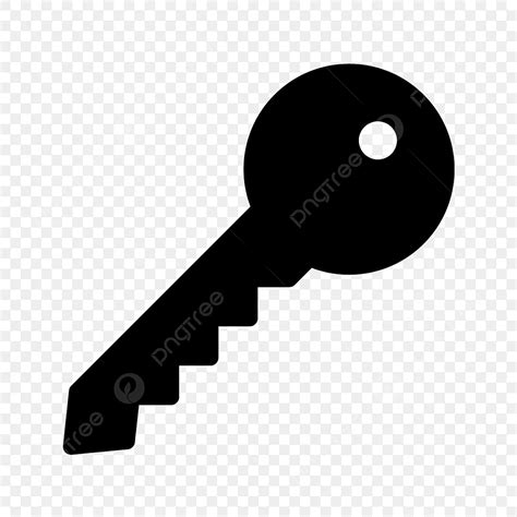 Keys Silhouette Transparent Background, Key Vector Icon, Key Icons, Key ...