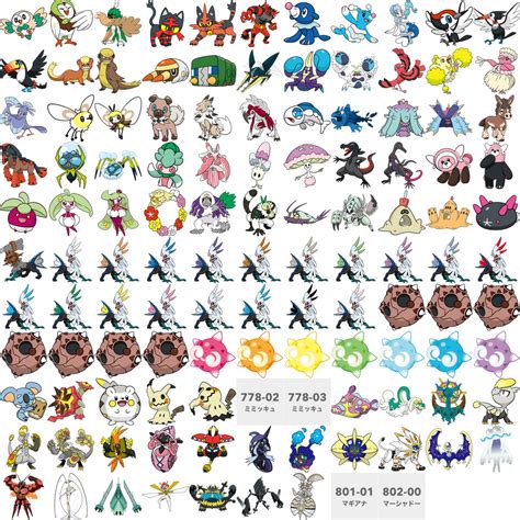 All Alola Pokemon Artwork Original by WesleyFG on DeviantArt