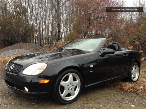 1999 Mercedes - Benz Slk 230 Black Beauty Sport Package 17 " Amg Wheels ...