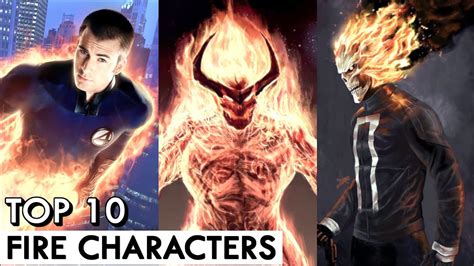 Top 10 Marvel Characters With Fire Powers | In Hindi | BNN Review - YouTube