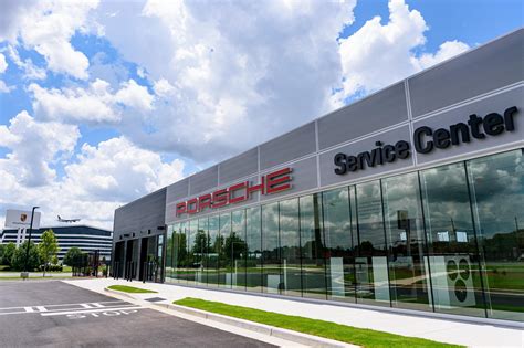 Porsche's new service center is essentially a showroom where all the ...