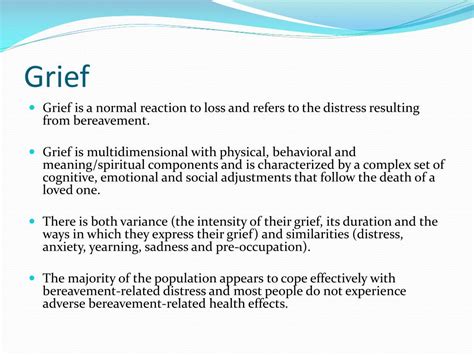 PPT - Traumatic Grief PowerPoint Presentation, free download - ID:2772613