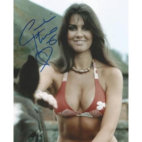 Caroline MUNRO Autograph