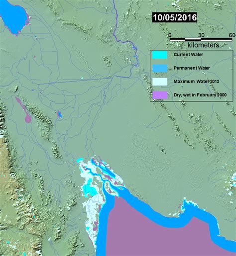 Dynamic Surface Water Maps