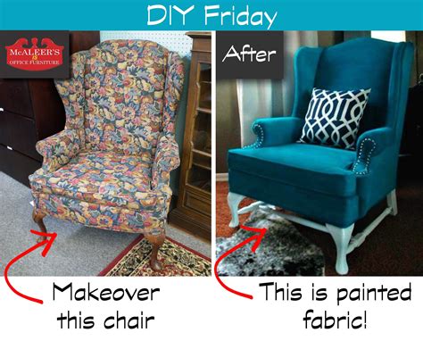 DIY Friday - Painted fabric? - McAleer's Office Furniture | Painting ...