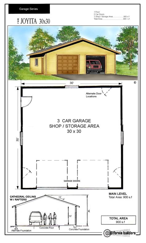 Garage Kits - CBI-Kit Homes | Garage plans, Garage floor plans, Garage ...