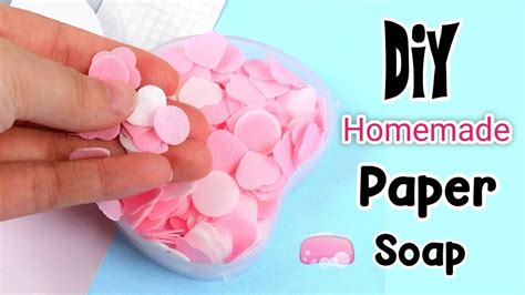 Paper Soap Making At Home 🧼 Paper Soap • How To Make Paper Soap • DIY ...