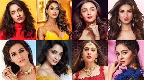 20 Most Beautiful Bollywood Actresses 2021 Young Generation - YouTube