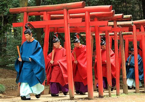 Shinto Priests, Japan | Festivals of japan, Shintoism, Shinto