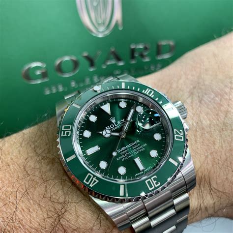 Rolex Submariner green dial and bezel 116610LV - Carr Watches