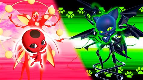 [Miraculous Ladybug] Plagg & Tikki TRUE FORMS (GOD transformations ...