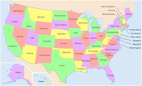 MAP OF US STATES | City Maps