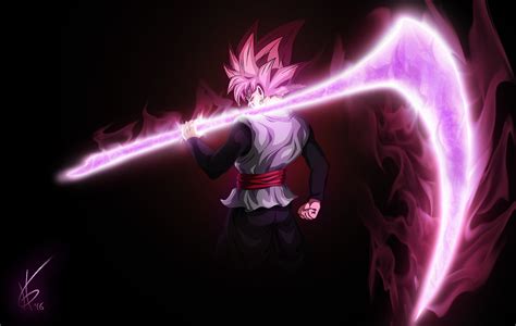 Super Saiyan Rose Goku Black Wallpaper