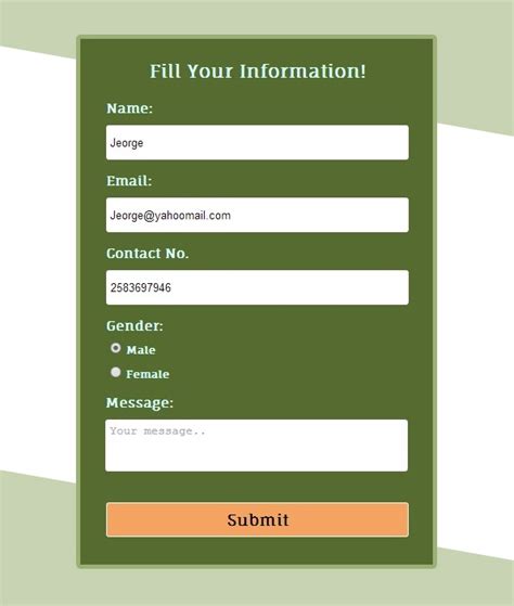 Form Submit Without Page Refreshing- jQuery/PHP | FormGet