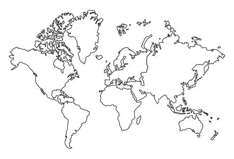 Blank Map Of Continents Printable | Porn Sex Picture