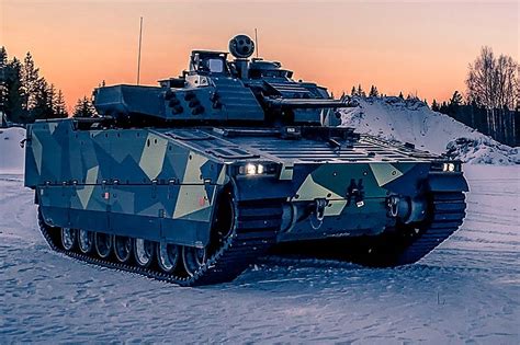 BAE Systems CV90 MkIV enhanced and modernized version of CV90 tracked ...