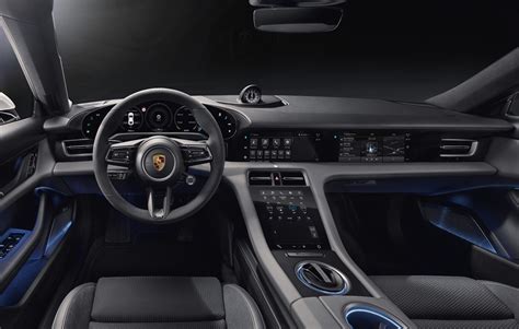 Porsche Taycan: así es el interior del coche eléctrico, digital y sin ...