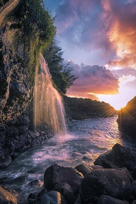 Hawaii Waterfall! | Nature photography, Beautiful landscapes, Scenery