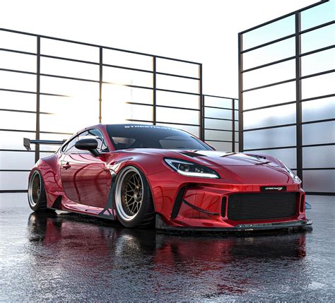 Check Out the Full BRZ and GR86 Widebody Kit by StreetHunter Designs ...